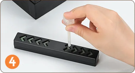 Step 4: Prepare humidifier to season a Tesonway Humidor