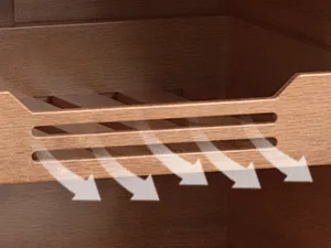 Natural Cedar Wood Lining