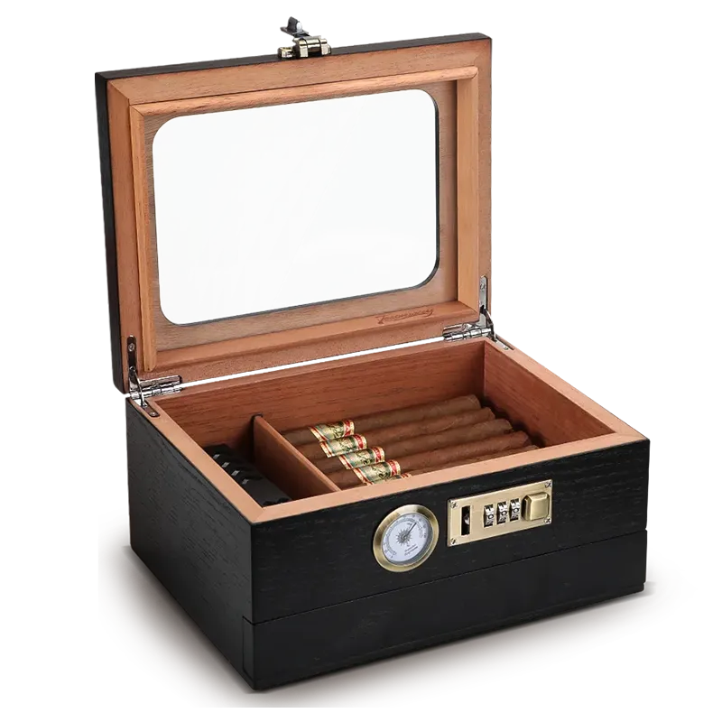 tesonway Cigar Humidor lock banner
