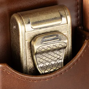 Usewire Leather Travel Cigar Humidor Box Set 16 0044 10 3