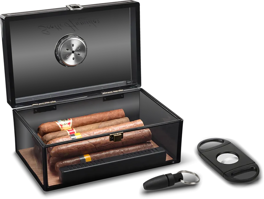 Scotte Acrylic Cigar Humidor Box 11 10 2