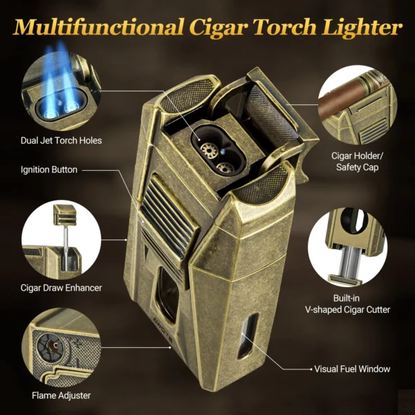 AWOTE cigar lighter details
