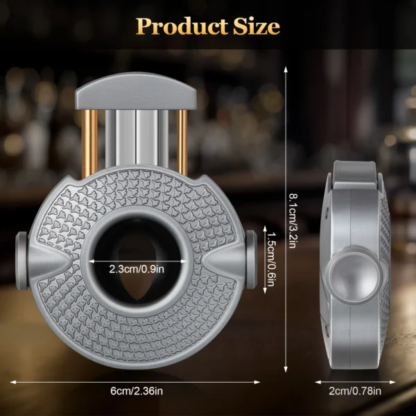 DXXULL Cigar Lighter Size