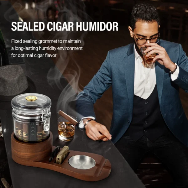 SEMKONT Sealed Cigar Humidor