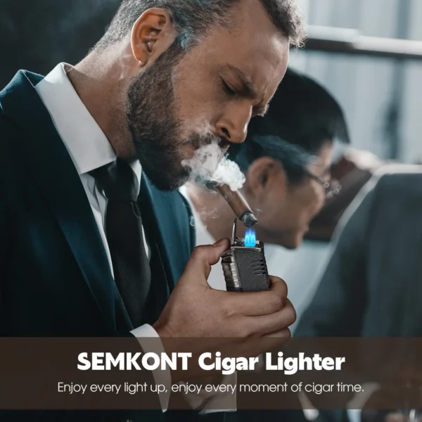 SEMKONT cigar lighter smoking
