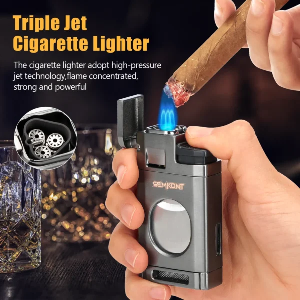 SEMKONT cigar lighter smoking