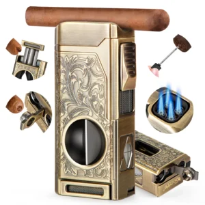 Scotte 4 Jet Flame Torch Lighter