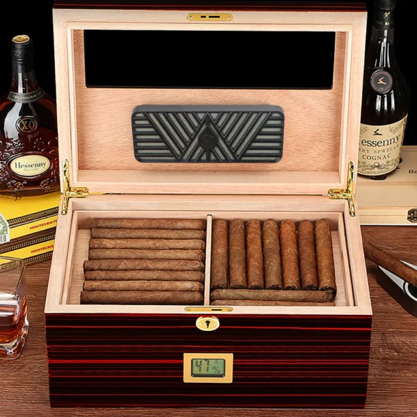Scotte rectangle cigar humidors humidifier display