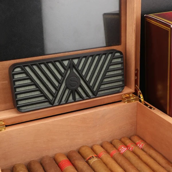 Scotte rectangle cigar humidors humidifier in the box
