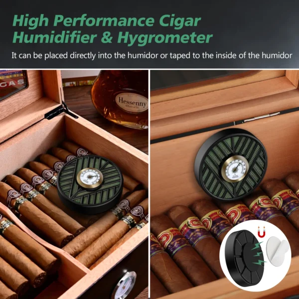 Scotte round cigar humidifier performance