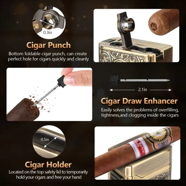 Scotte torch lighter multifunction display