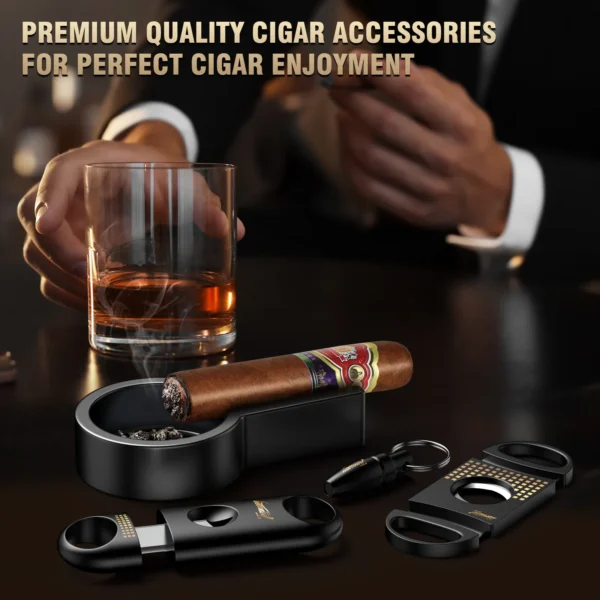 Tesonway cigar ashtray for smoking