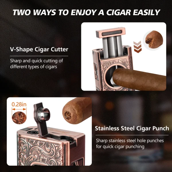 Tesonway cigar lighter function
