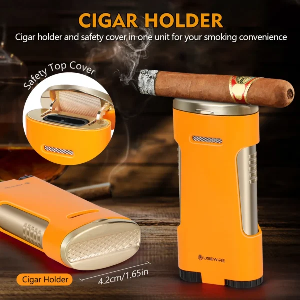 Usewire cigar holder