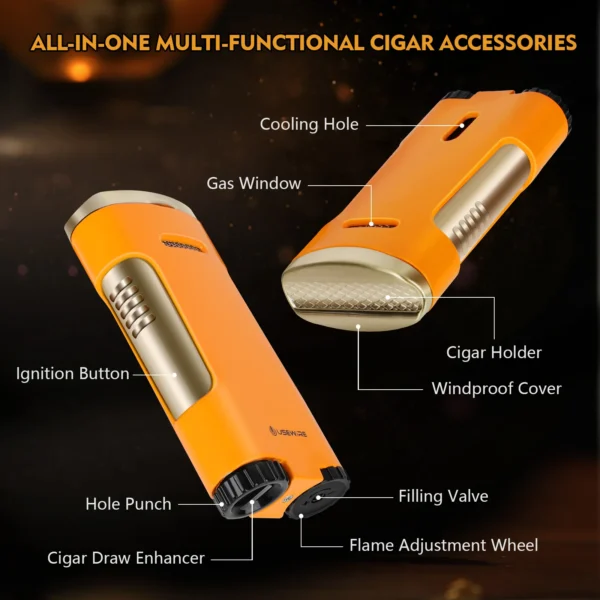 Usewire torch lighter features