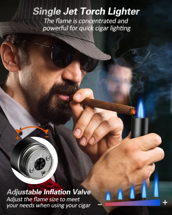 SEMKONT Pen Shaped Cigar Lighter for Smoking