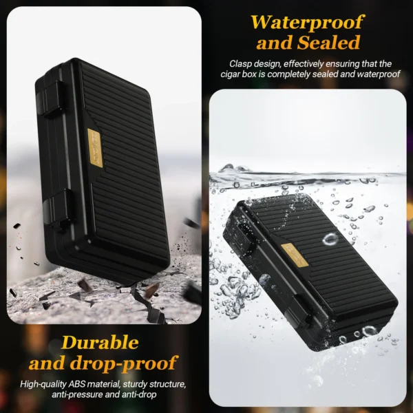 SEMKONT Portable Cigar Case Waterproof