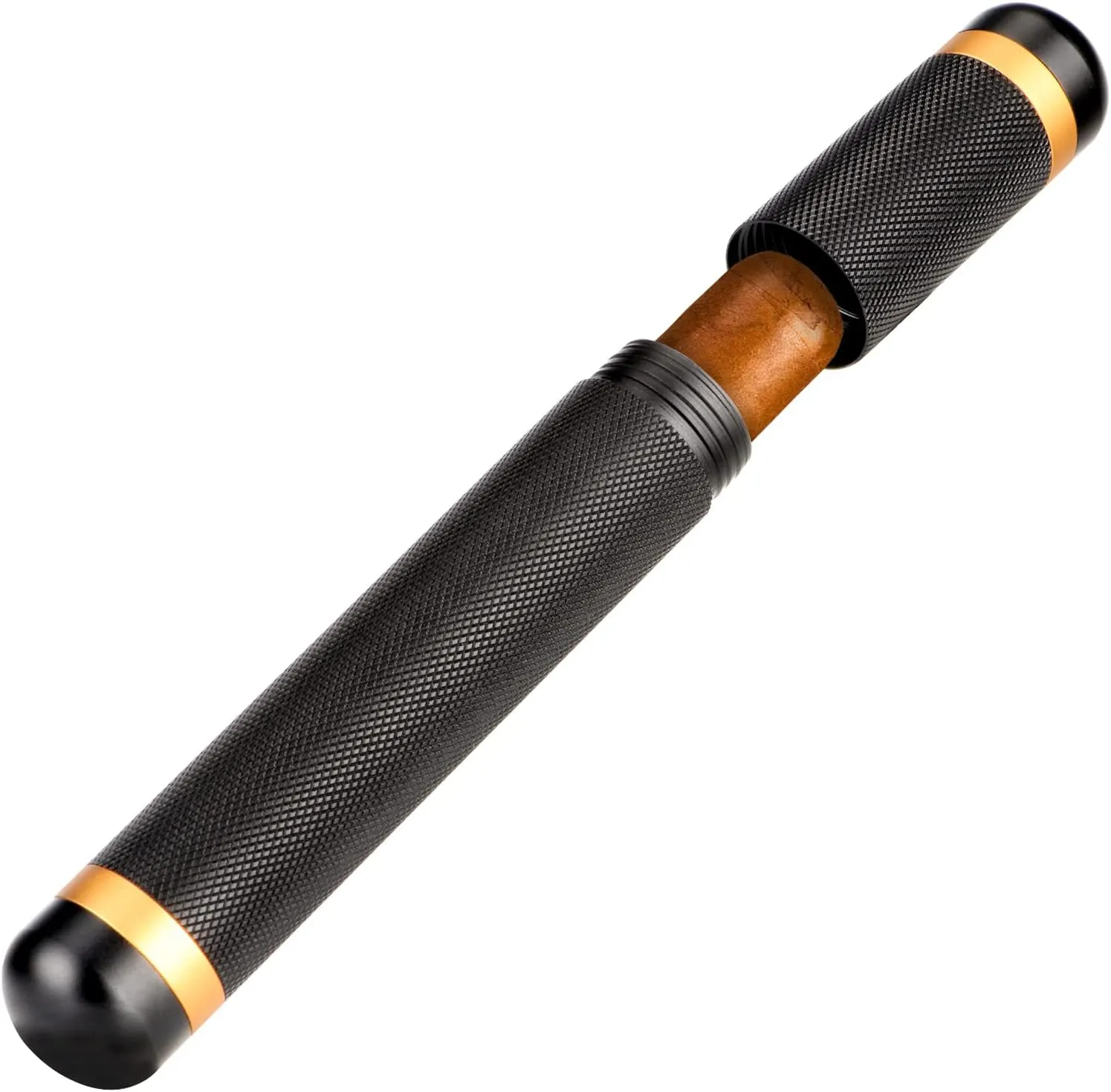 Scotte Handcrafted Aluminum Cigar Tube in elegant finish