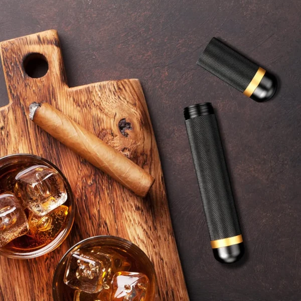 Scotte Aluminum Cigar Tube Display