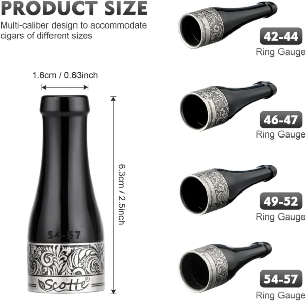 Scotte Cigar Mouthpiece Size