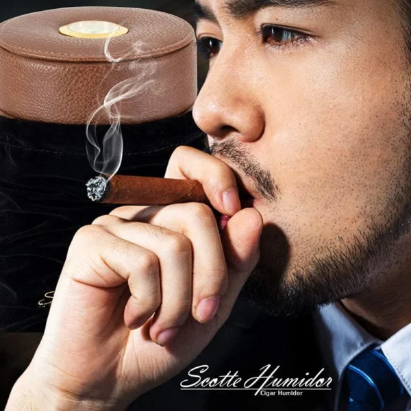 Scotte Cigar humidor jar for Smoking