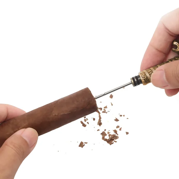 Scotte Vintage Cigar Draw Enhancer Tool Usage