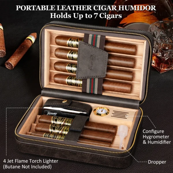 Tesonway Cigar Humidor Details
