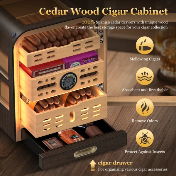 Usewire Cigar Humidor Cabinet