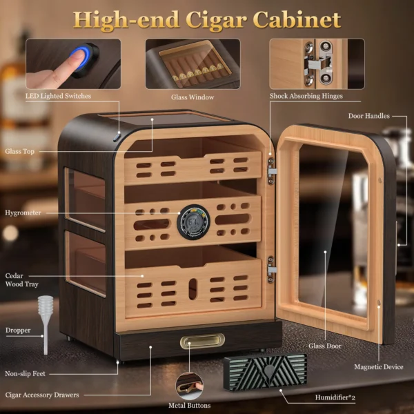 Usewire Cigar Humidor Details