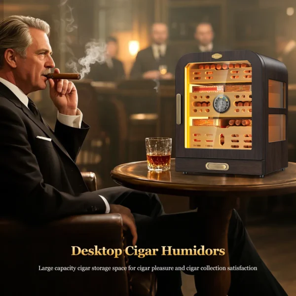 Usewire Desktop Cigar Humidor