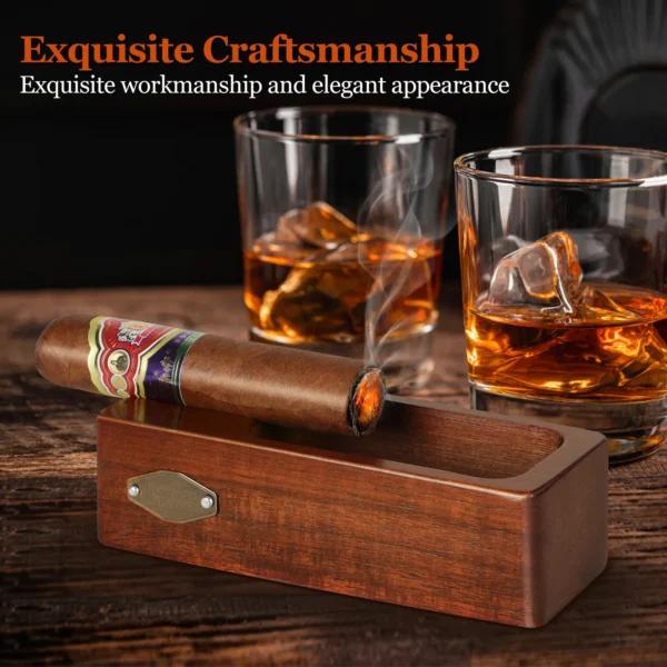 Usewire Wooden Cigar Ashtray High Quality