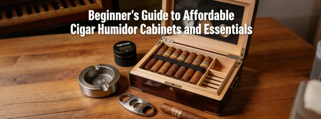 Beginner's Guide to Affordable Cigar Humidor Cabinets and Essentials