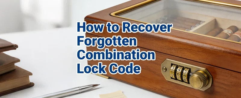 How to Recover Forgotten Combination Lock Code